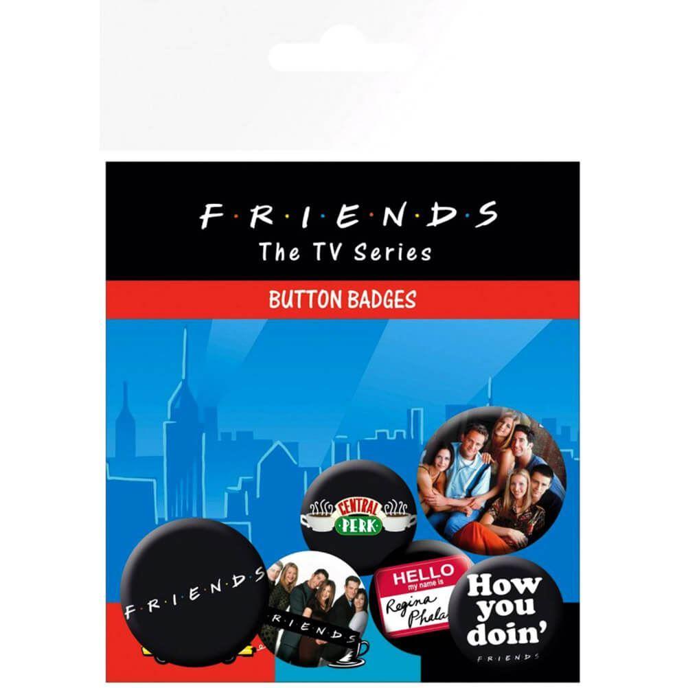 Комплект значки Friends (Приятели)